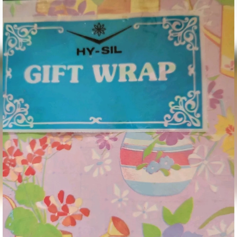 NEW 2 Vintage Birthday Spring Gift Wrapping Paper Art Deco MCM Cottagecore Fairy